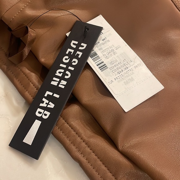 NWT VEGAN LEATHER SLIMMING PANTS - Picture 5 of 5